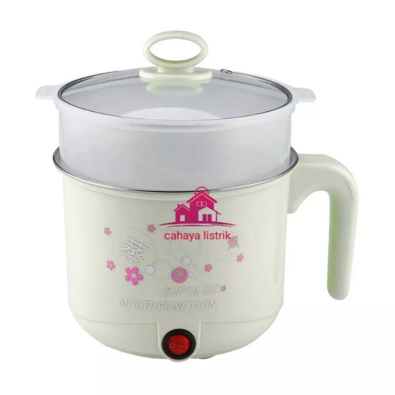 anci Listrik Serbaguna /Mini Rice Pot Portabel Multifungsi 1.8 L