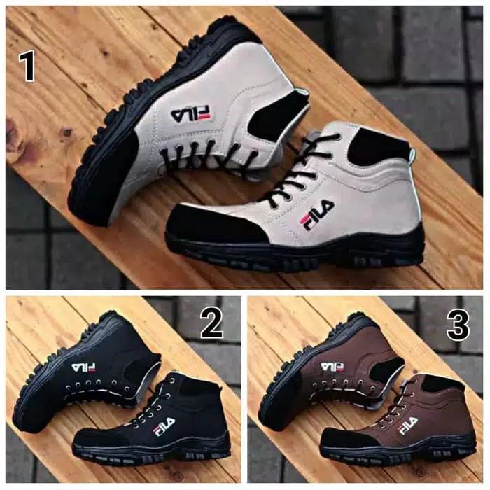 SEPATU BOOT SAFETY/SEPATU SAFETY/SEPATU KERJA/SEPATU OUTDOOR/SEPATU GUNUNG