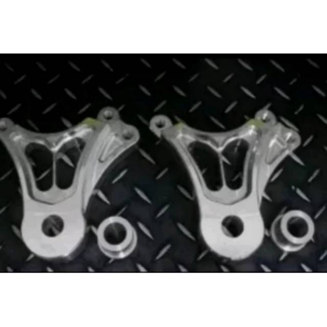 Breket Bracket Kaliper Caliper Belakang 2 Piston Ninja R Kr