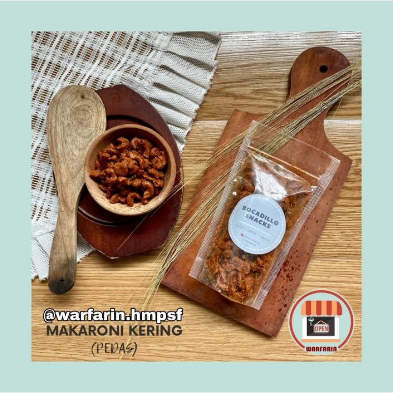 Makaroni kering & kerupuk seblak 80 gram | warfarin.hmpsf