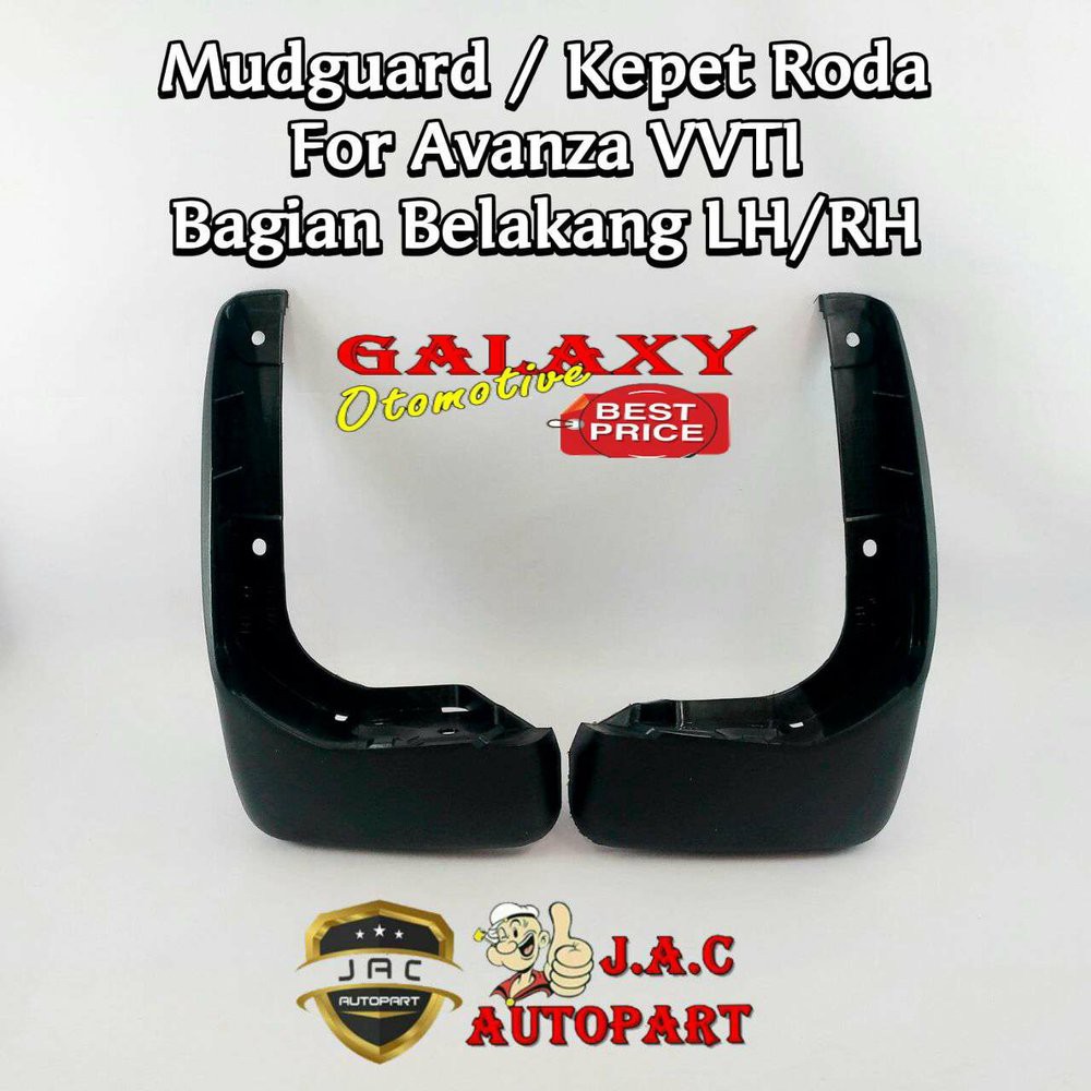 Mud Guard 
Karpet Lumpur 
Kepet Roda OEM 
Avanza / Xenia VV klo2883