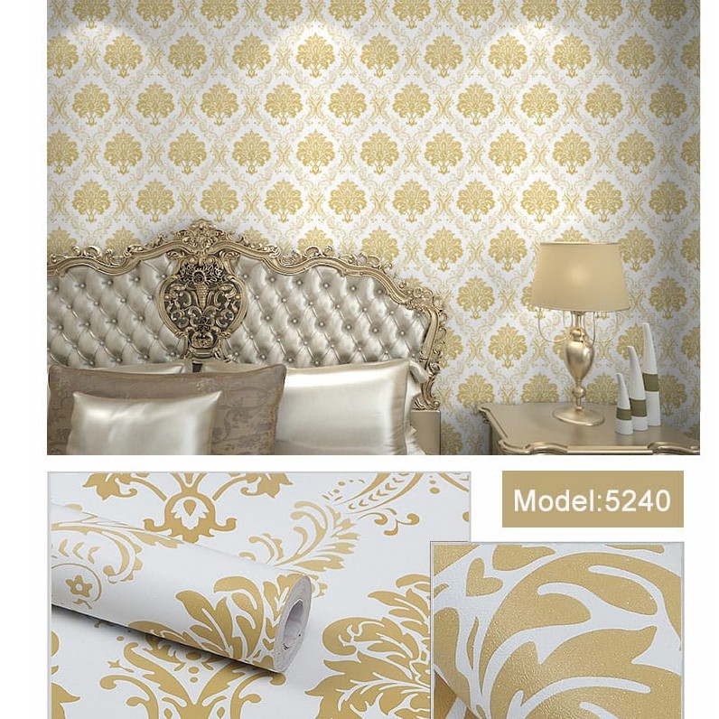 WALLPAPER DINDING PVC ELEGAN