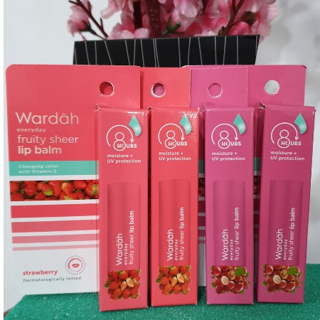 ★ BB ★Wardah Everyday Fruity Sheer Lip Balm | Wardah Lip Nutrition | Pelembab Bibir