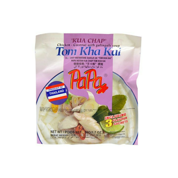 

Papa Kua Chap Tom Kha Khai Mie Instan 50 gr