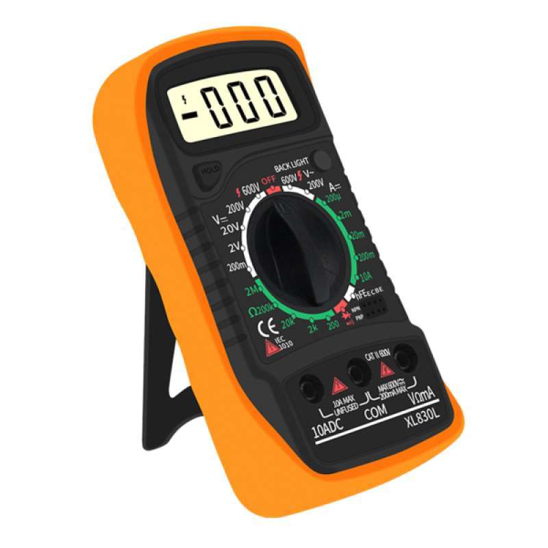 XL-830L Digital Multimeter LCD AC Voltmeter Ammeter Ohmmeter Tester Meter Tool