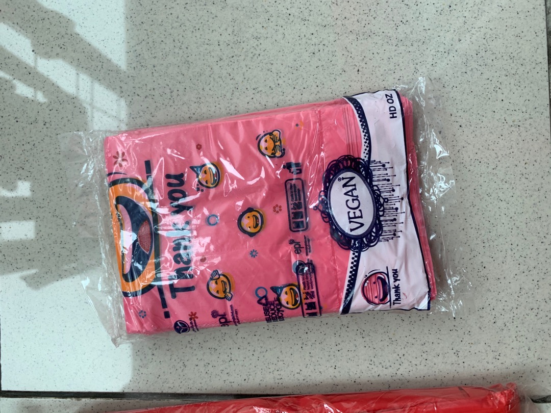 Hd Kantong Plastik Gelas Oz Smile Warna Uk 1 Gelas Kresek Tenteng