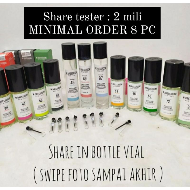 [SHARE IN] W.DRESSROOM TESTER VIAL PARFUM KOREA 2 ML PARFUM BTS/ K-POP IDOL JUNGKOOK TAEHYUN