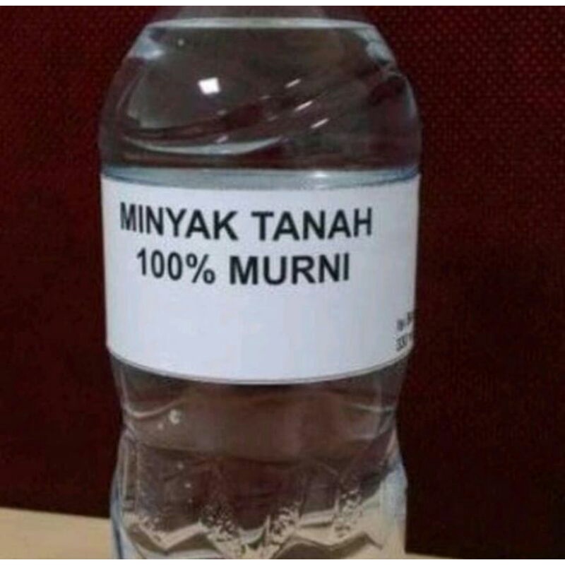 minyak tanah asli murni 100% PERTAMINA 100 ML / 250 ML / 500 ML / 1 LITER