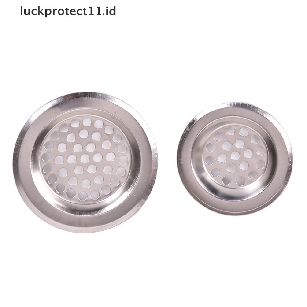 //HG&amp;ID// Stainless Steel Kitchen Water Sink Strainer Cover Floor Bath Catcher Drain Plug .