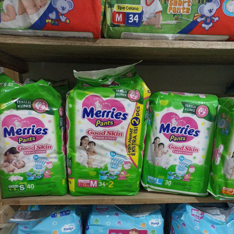 merries S M L XL XXL