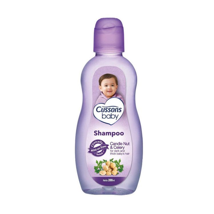 Cussons Baby Shampoo Candle Nut & Celery 100ml  - 200ml
