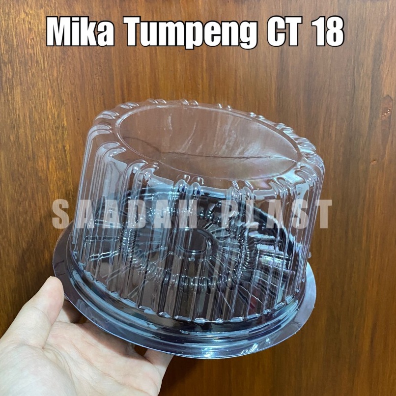 (ISI 10) MIKA TUMPENG MINI CT 18 / TUMINI 18CM / CT-18 / KUE TART BOLU BULAT