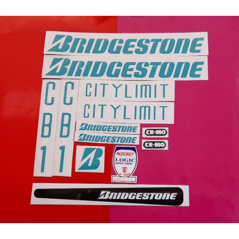 Stiker Sepeda Bridgestone Citylimit