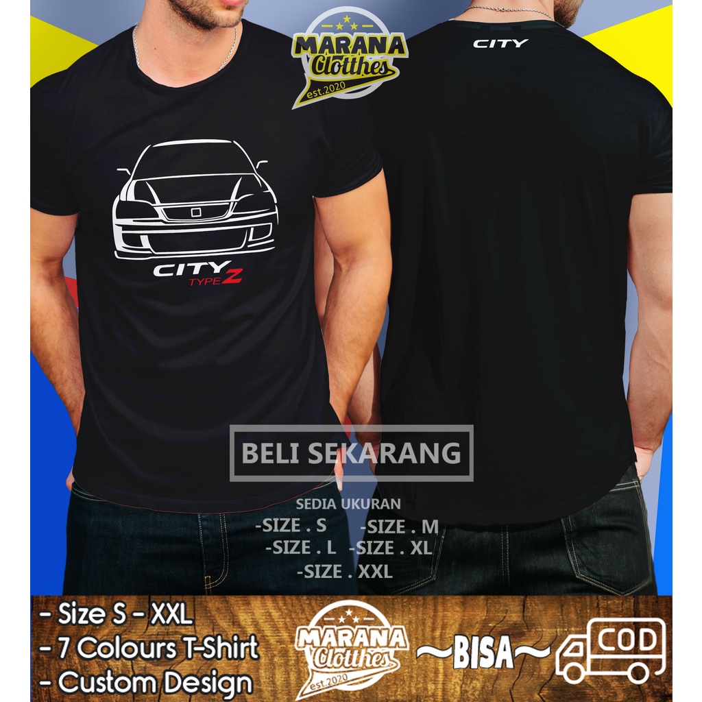 Kaos Baju Honda City Type Z Kaos Otomotif