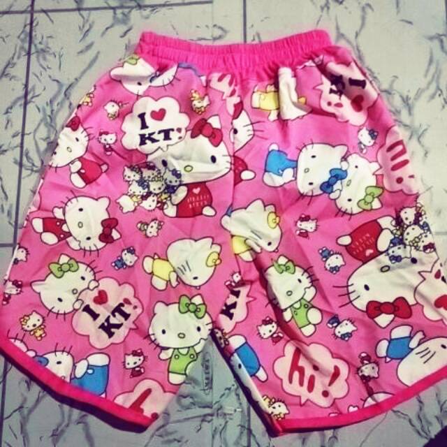 Celana anak 5 6 7 tahun motif lucu hellokitty