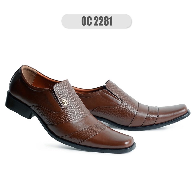 SEPATU PRIA KANTORAN SEPATU FORMAL KULIT ASLI ODONCIBADUYUT OC-2281