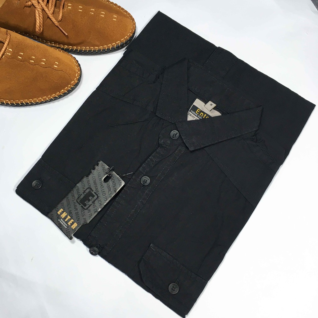 VOLCOM KEMEJA POLOS PRIA / BAJU KEMEJA PRIA