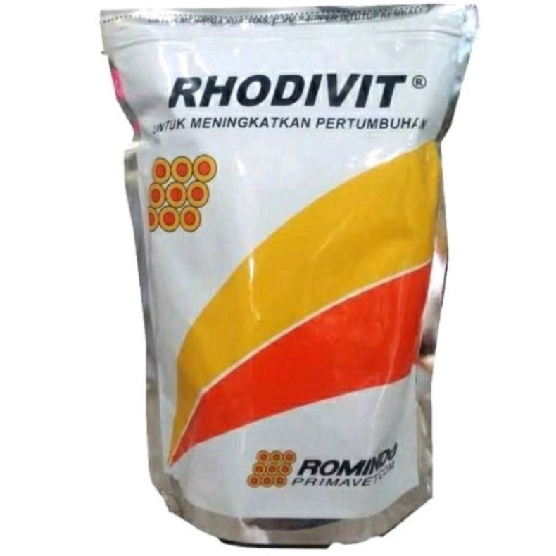 Rhodivit multivitamin untuk Unggas dan Ternak