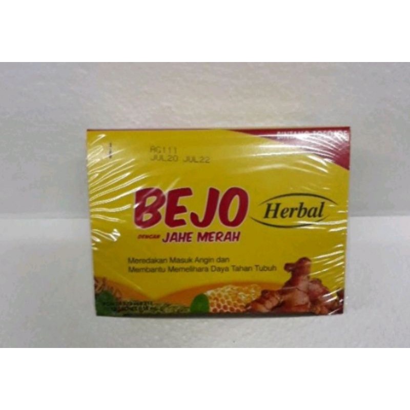 Bejo Jahe Merah isi 12 sachet