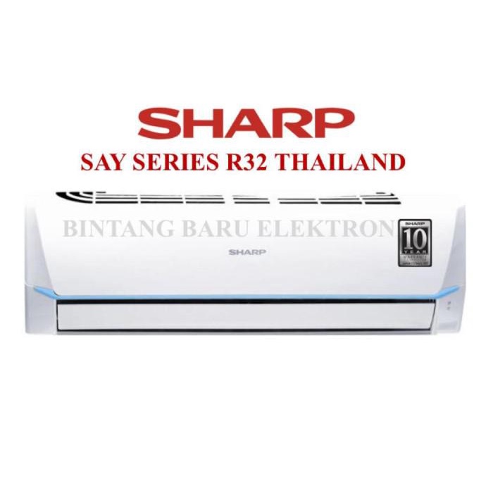 Ac Split Sharp 1 Pk Ah-A9Say R32 Jetstream Thailand Non Inverter `