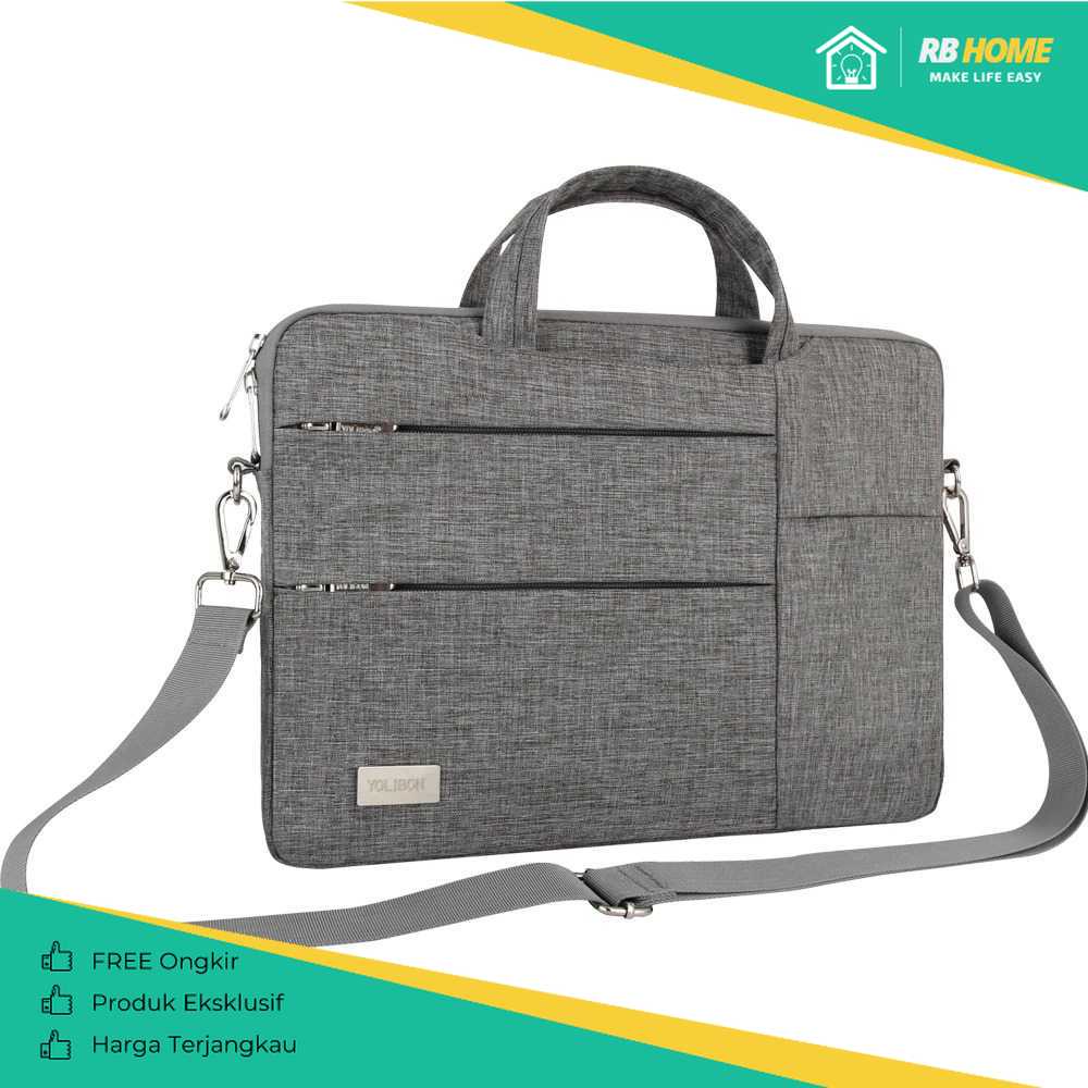 Tas Laptop Pria Waterproof | Tas Laptop Jinjing Selempang