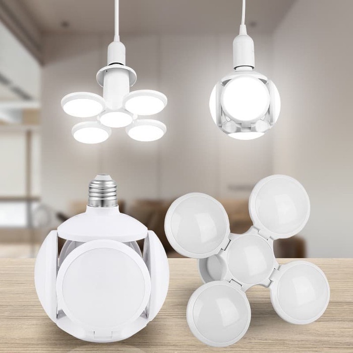 45 Watt Lampu LED  New Bubble UfO Lamp Bohlam LED Dragonball 5in1