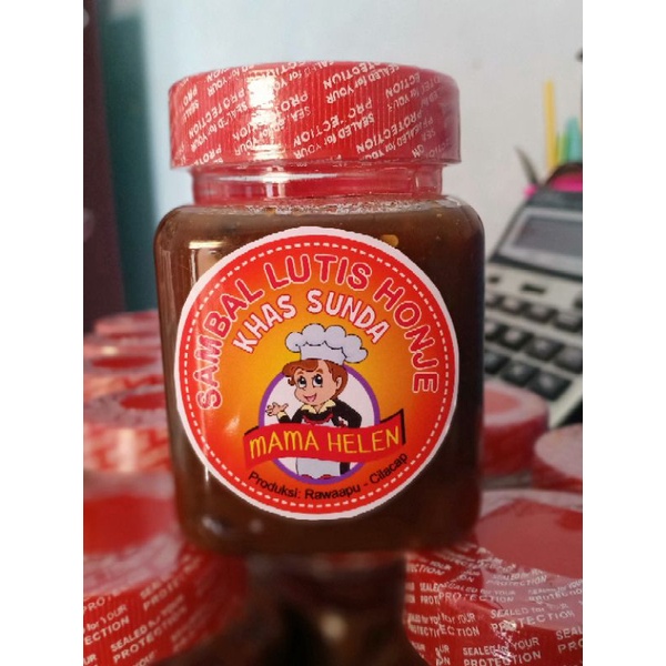 

sambal lutis honje khas sunda