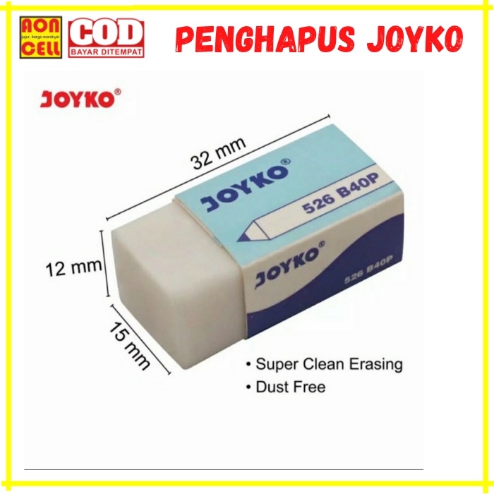 

penghapus kecil joyko PUTIH HITAM