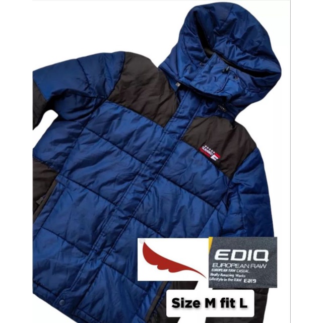 Jaket Bulu angsa Ediq Original /Jaket import Ediq /Jaket Outdoor