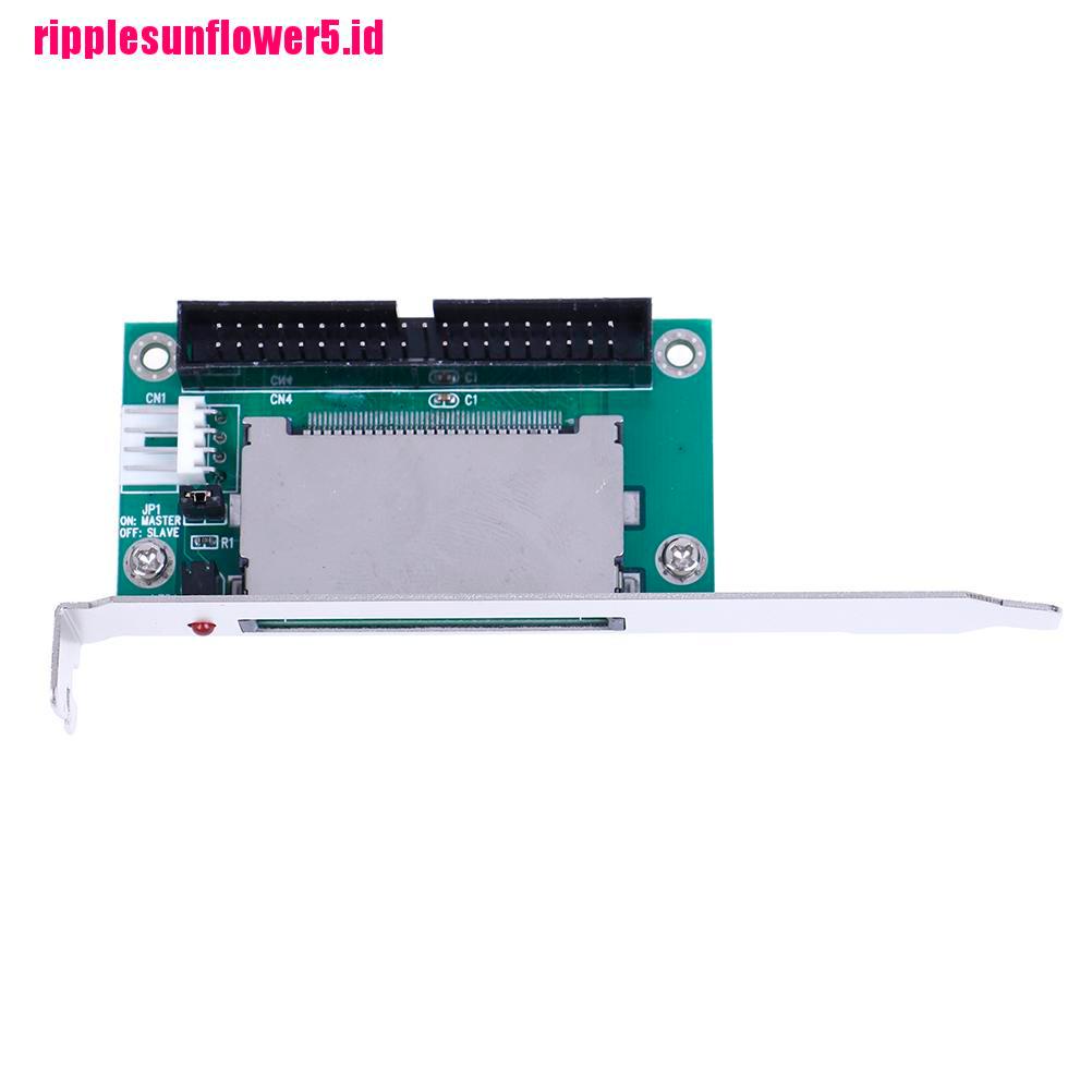 Adaptor Konverter Kartu flash compact 40 Pin Ke 3.5 IDE CF Untuk PCI Back