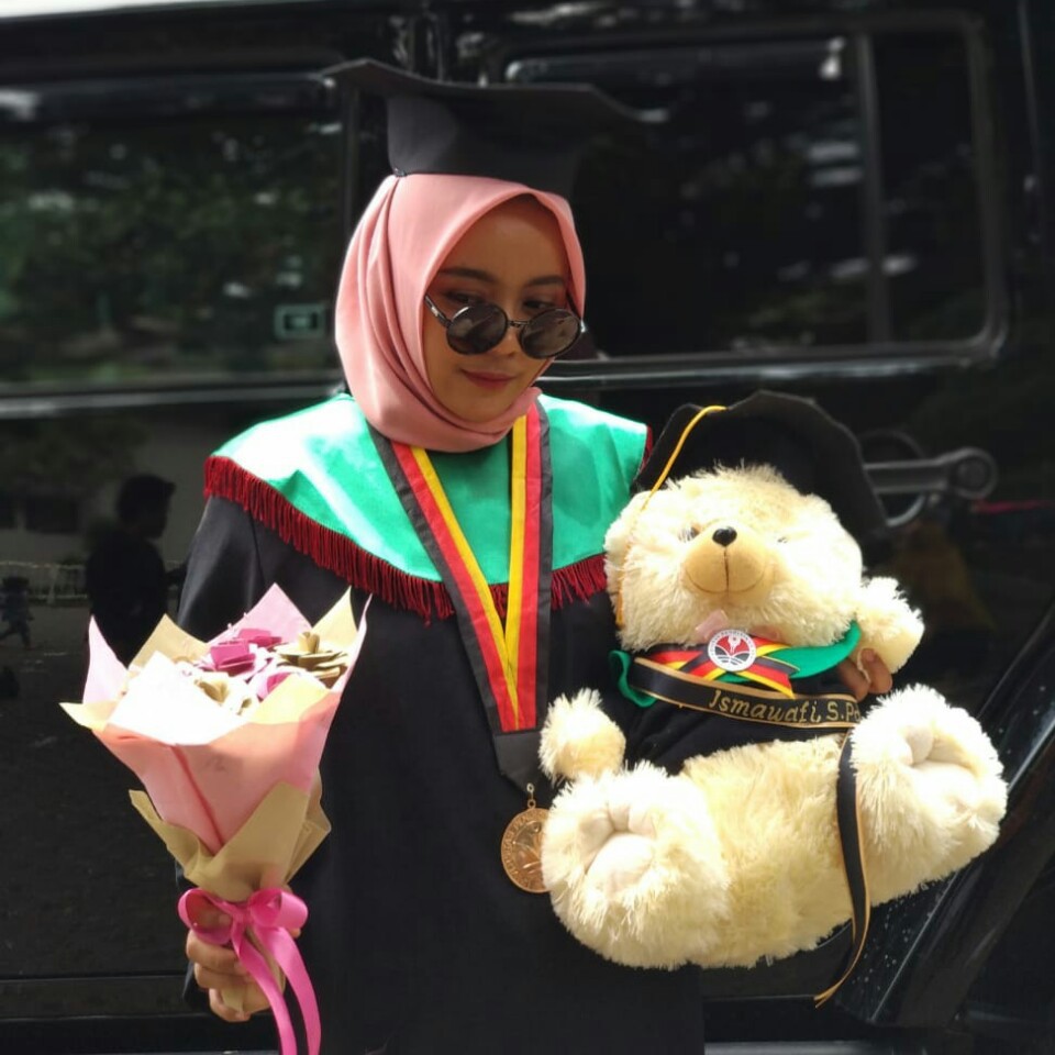 BONEKA BERUANG WISUDA | TEDDY BEAR | BERUANG BESAR| BONEKA WISUDA | PANDA | BEAR DUDUK 45CM