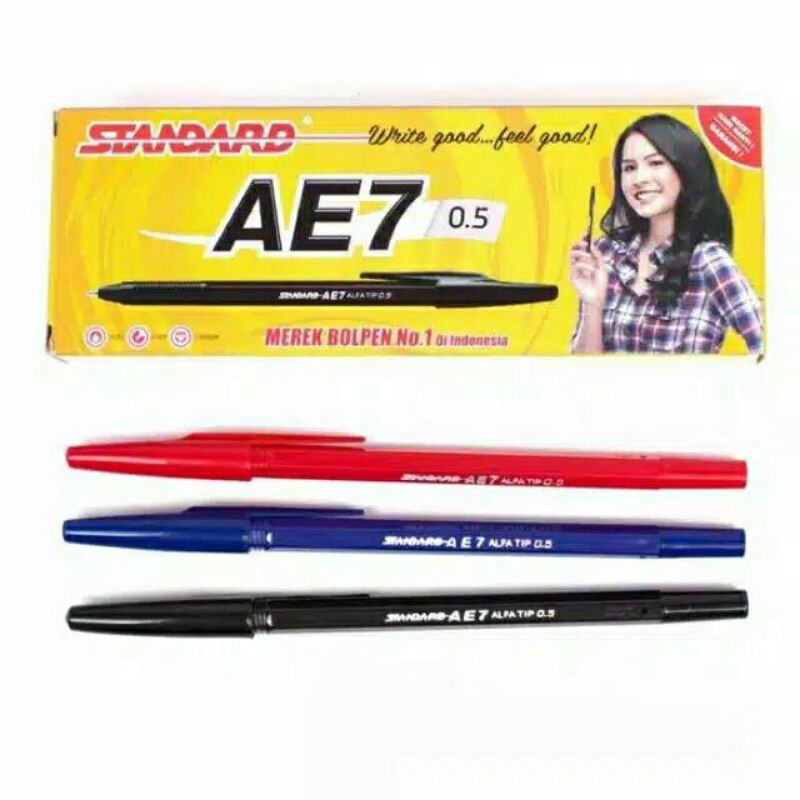 

Pulpen Standard AE7 0.5mm Point Tip