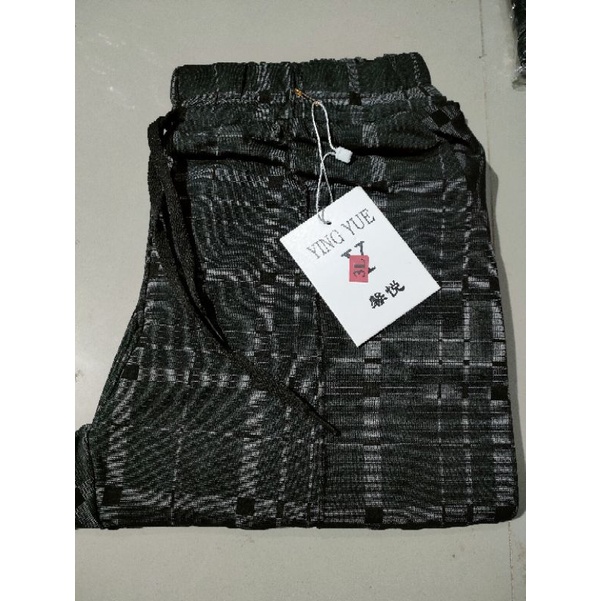 Celana kotak (BB 40-95kg) bahan kaos melar street