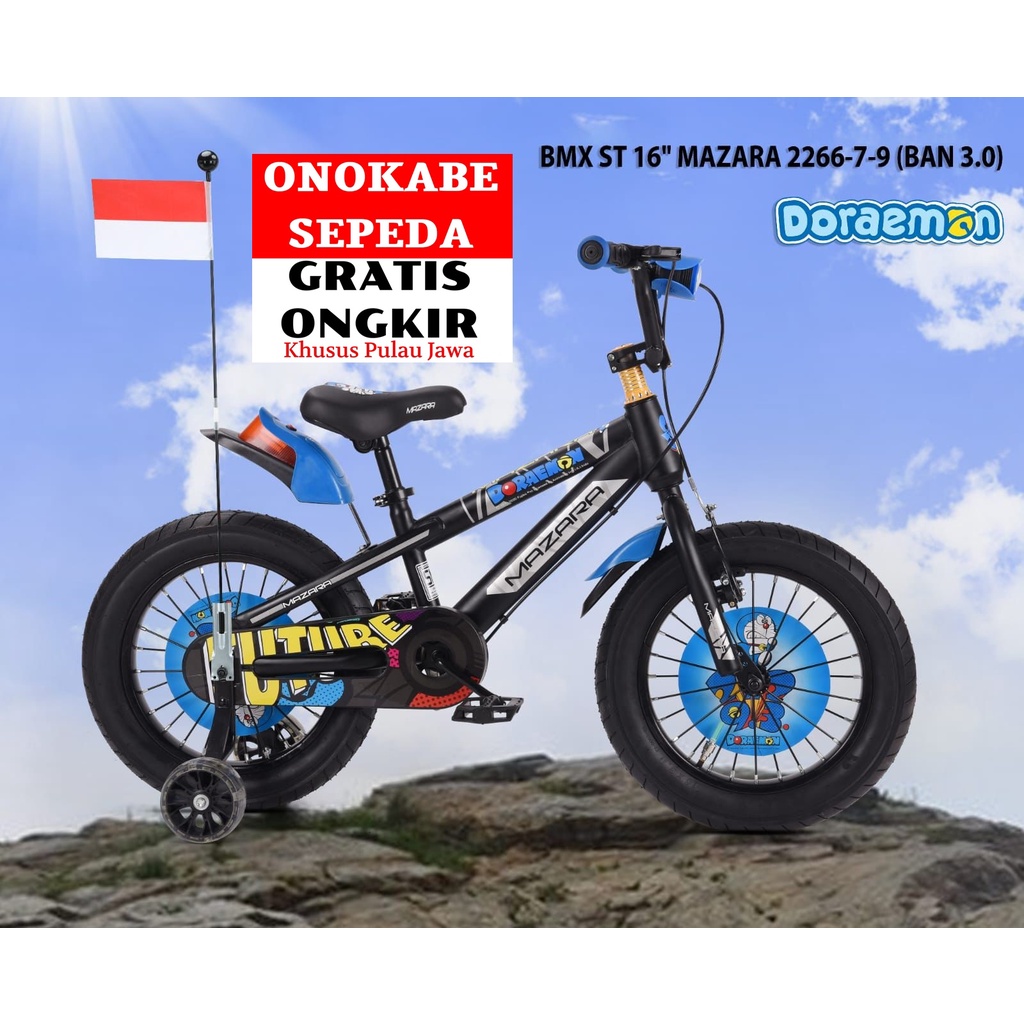 BMX 18 MAZARA MZ-2266-7-9 BAN 3.0 DORAEMON