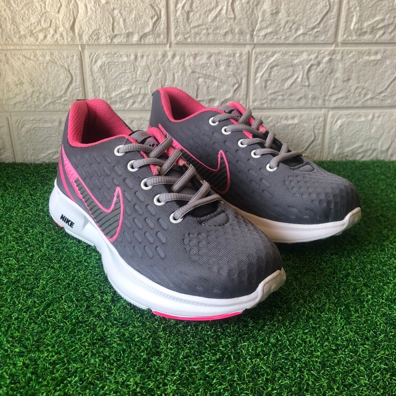 SEPATU NK COLOUR 2 PINK ABU CEWEK WANITA MODERN SEPATU SPORT OLAHRAGA JOGGING TERLARIS TERMURAH 4.4 Ramadhan Sale Sepatu Wanita Sneakers Sepatu Sneakers Tali sepatu pria termurah terlaris Sepatu Joging Sepatu Pria/Wanita Sepatu Kekinian Sepatu Laki Sepatu