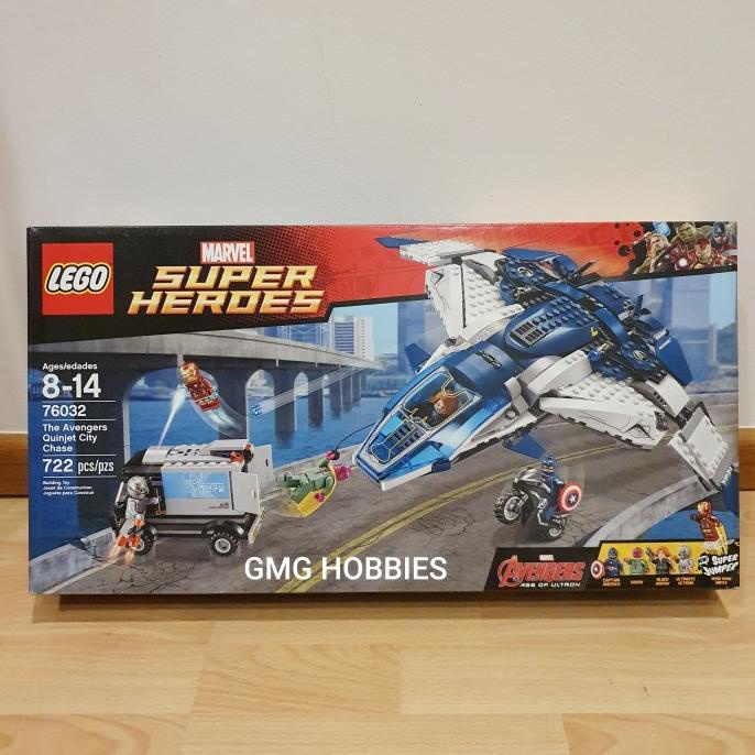 LEGO 76032 THE AVENGERS QUINJET CITY CHASE MARVEL SUPER HEROES MISB