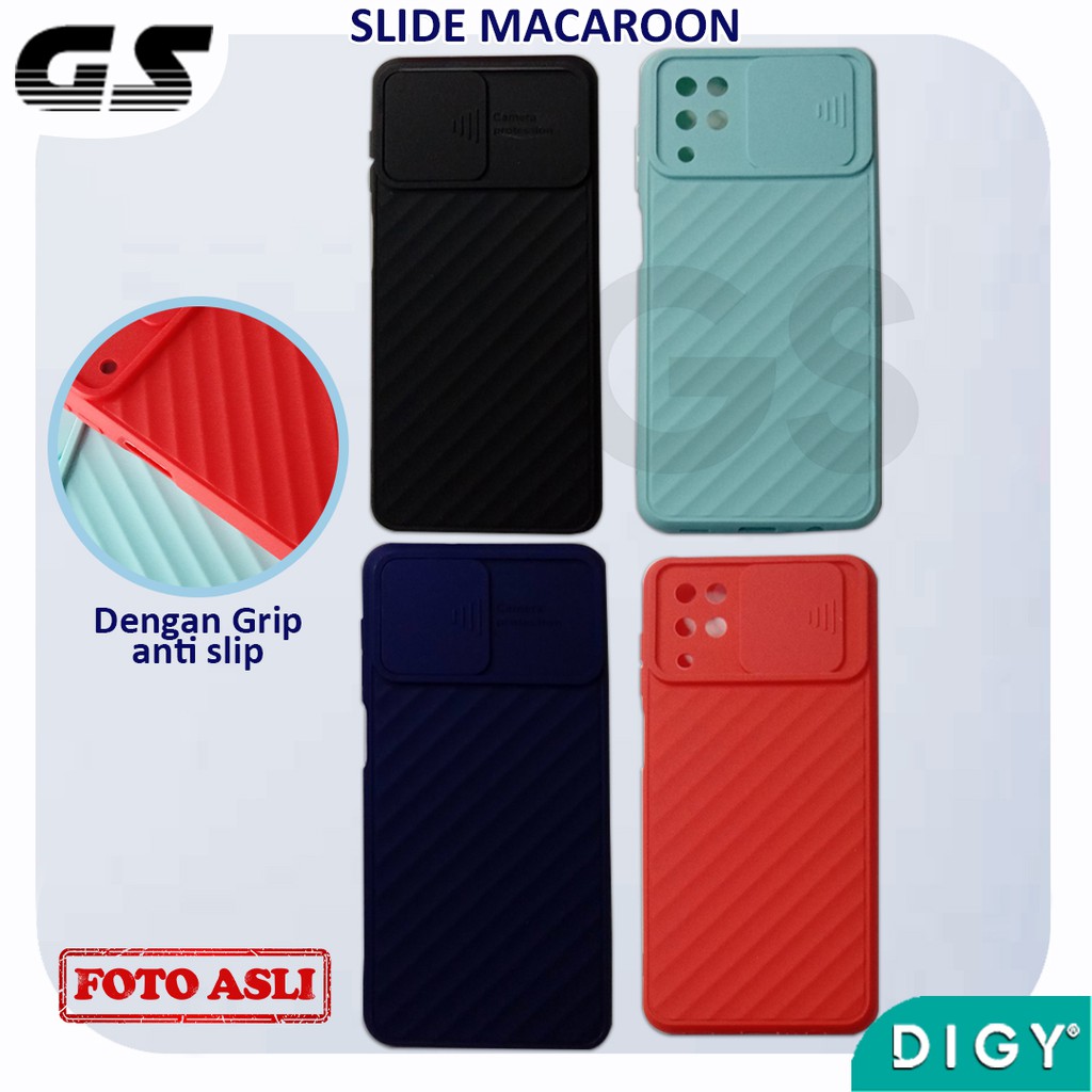 Case Termurah Softcase VIVO Y12 Y12i Y15 Y17 Y91C Protector Slide Camera Macaroon Pelindung Lensa