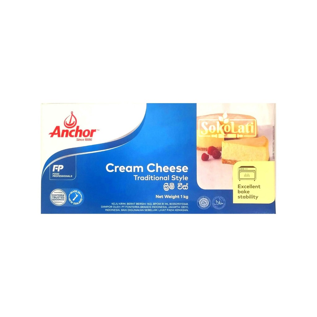 

Anchor Cream Cheese 1kg