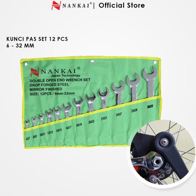 Nankai Kunci Pas Set 12 Pc (6-32mm) nankait67 Diminati Banget
