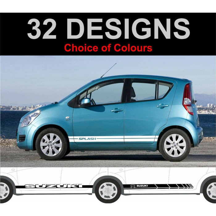 sticker splash stiker splash cutting sticker mobil suzuki splash list Keren
