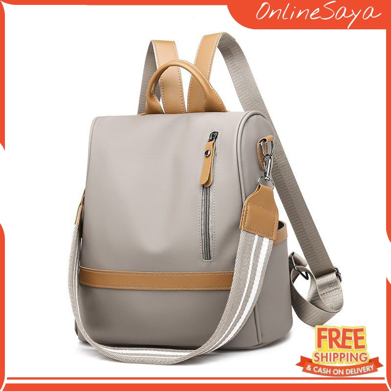 Tas Ransel Multifungsi Wanita Backpack Punggung Bisa Selempang IMPORT FASHION 312