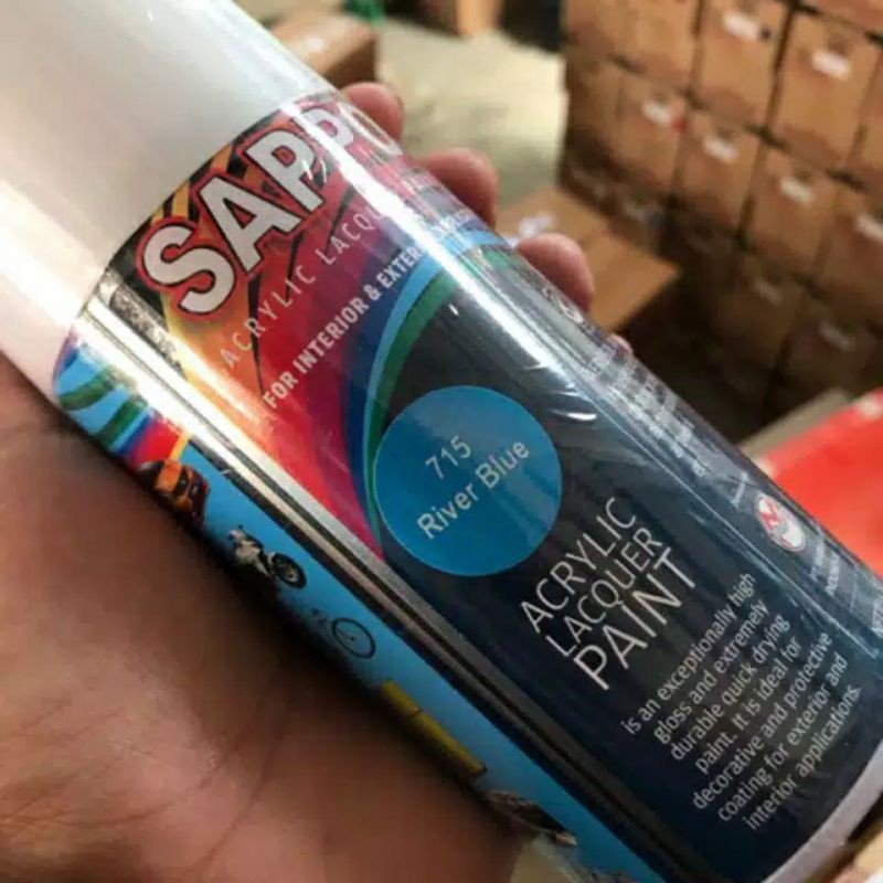 

Sapporo river blue 715 cat sapporo biru / pilox sapporo biru