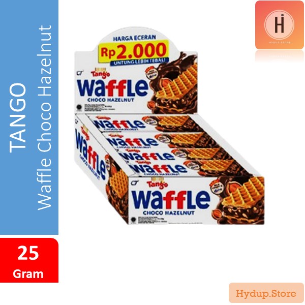 

Tango Waffle | Tanggo Wafel Choco Hazelnut Rice & Crispy Box (Isi 12 Pcs) 25 Gram