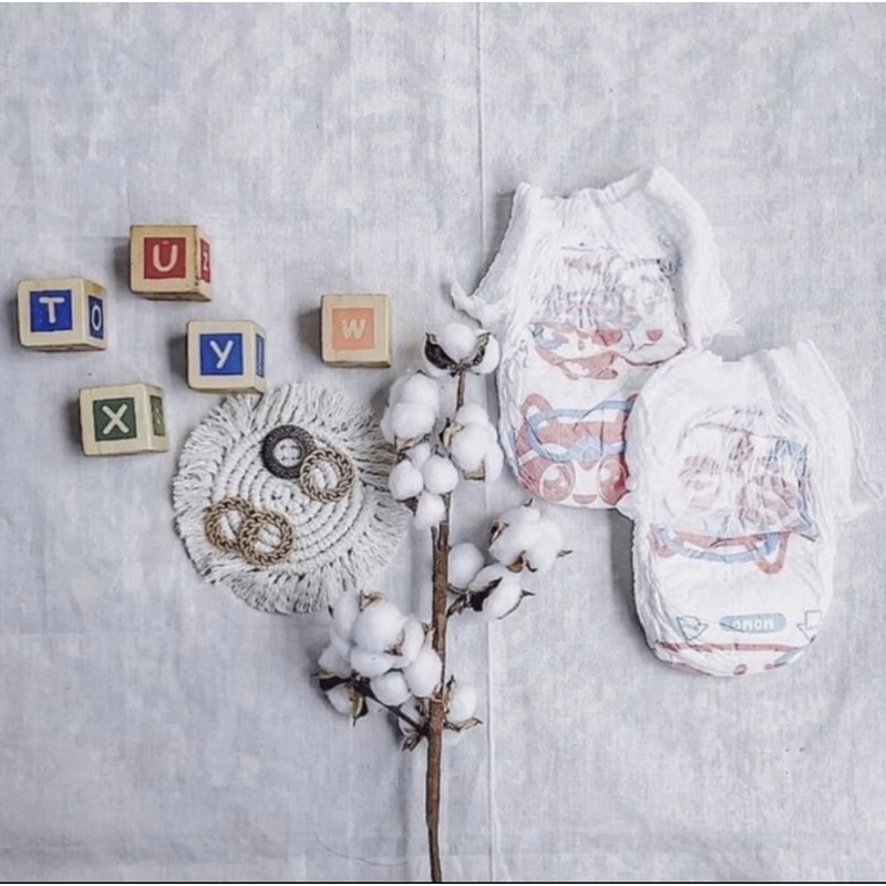 Mom Baby MomBaby Pants Mega Pack Diaper Popok S58+6 M54+6 L46+6 XL 40+6