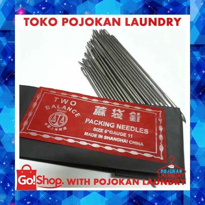 Jarum Karung Tangan / Jarum Tangan Jahit Karung Goni Packing (Tangan)