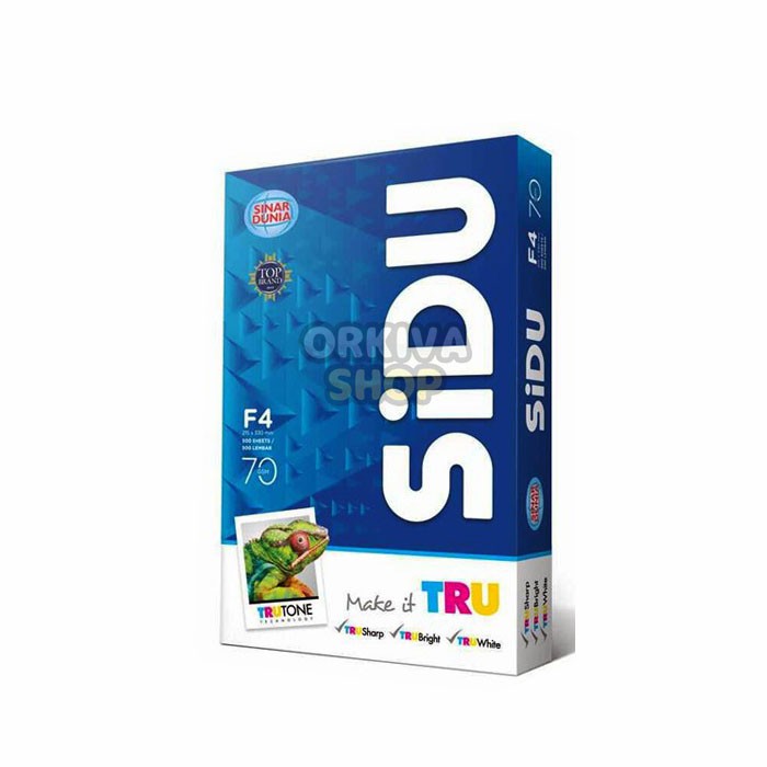 

Multipurpose paper / kertas multifungsi / HVS F4 SIDU 70 gr (1 rim)