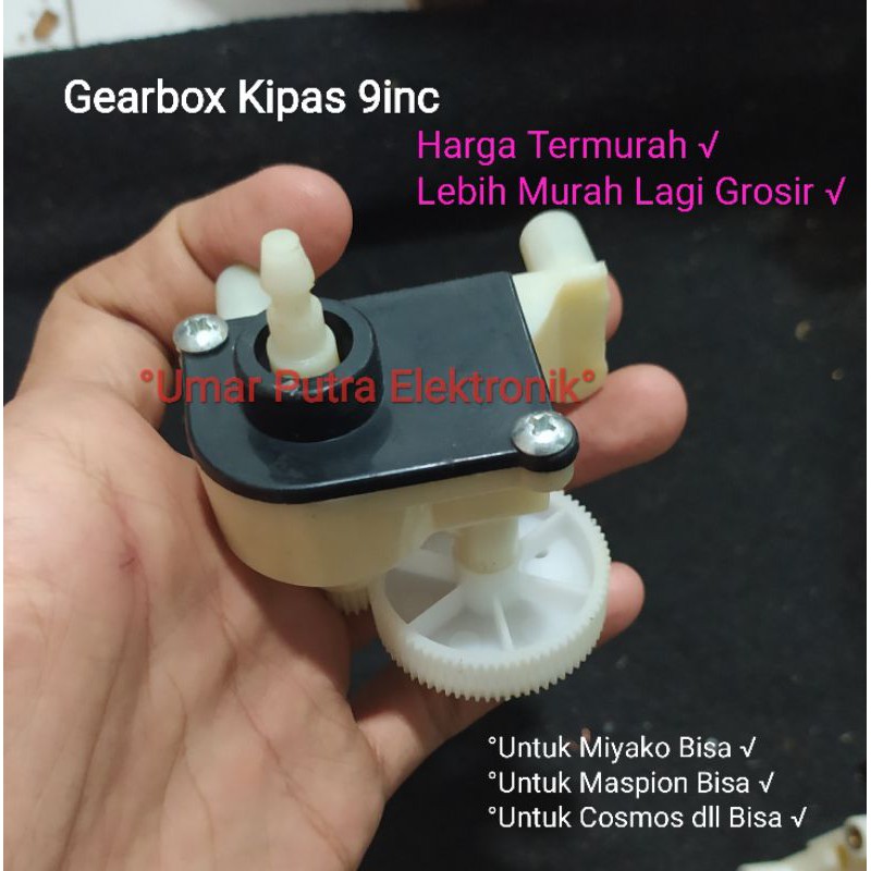 Gearbox Kipas Angin 9inch Miyako Maspion Cosmos universal