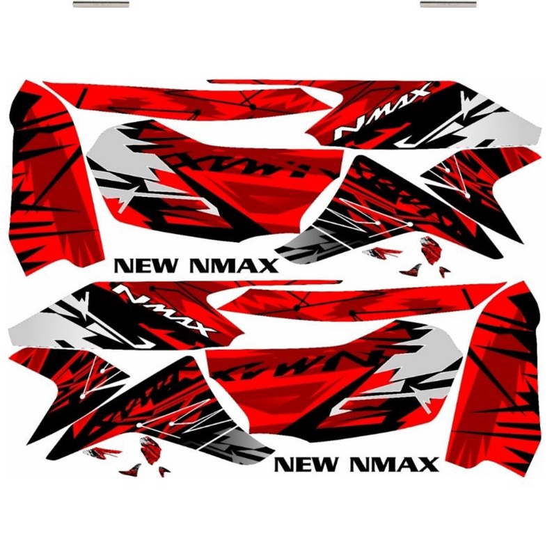 Striping Nmax - N Max 2020 2021 All New Variasi Yamaha Sticker Stiker Skotlet Motor Lis