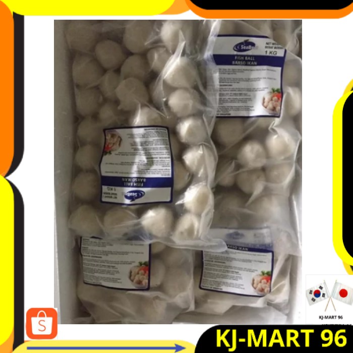 

MAKANAN IMPORT/SEAFOOD SEABEST FISH BALL PREMIUM-BAKSO IKAN ORIGINAL MADE IN SINGAPORE 500 GR & 1 KG