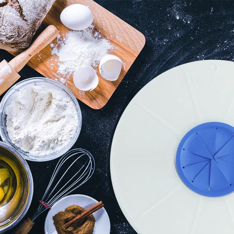 Pengocok Telur Anti Percikan Tutup Spatter Proof Lid Baking Whipping Cream Pencegah Cipratan Mangkok Tutup Aksesoris Masak Dapur